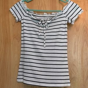 Aeropostale off the shoulder top